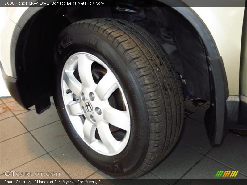 Borrego Beige Metallic / Ivory 2008 Honda CR-V EX-L