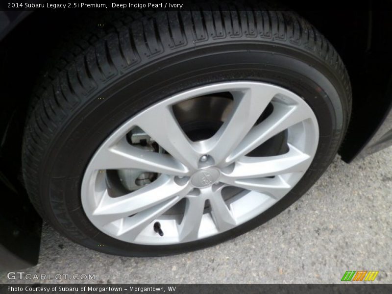 Deep Indigo Pearl / Ivory 2014 Subaru Legacy 2.5i Premium