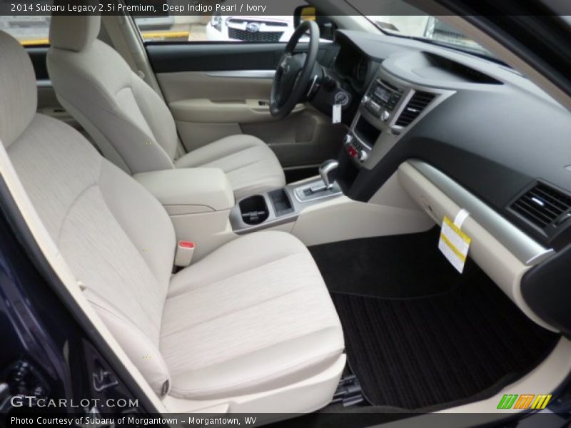 Deep Indigo Pearl / Ivory 2014 Subaru Legacy 2.5i Premium