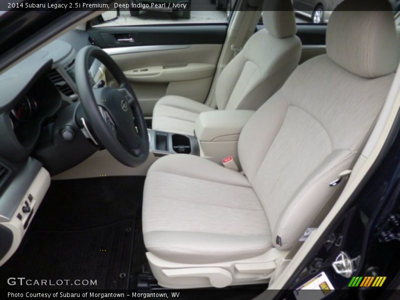 Deep Indigo Pearl / Ivory 2014 Subaru Legacy 2.5i Premium