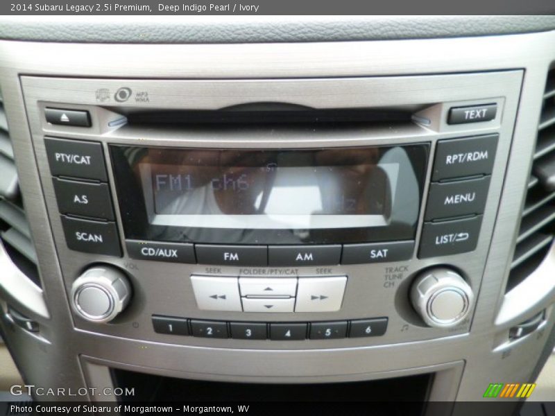 Deep Indigo Pearl / Ivory 2014 Subaru Legacy 2.5i Premium