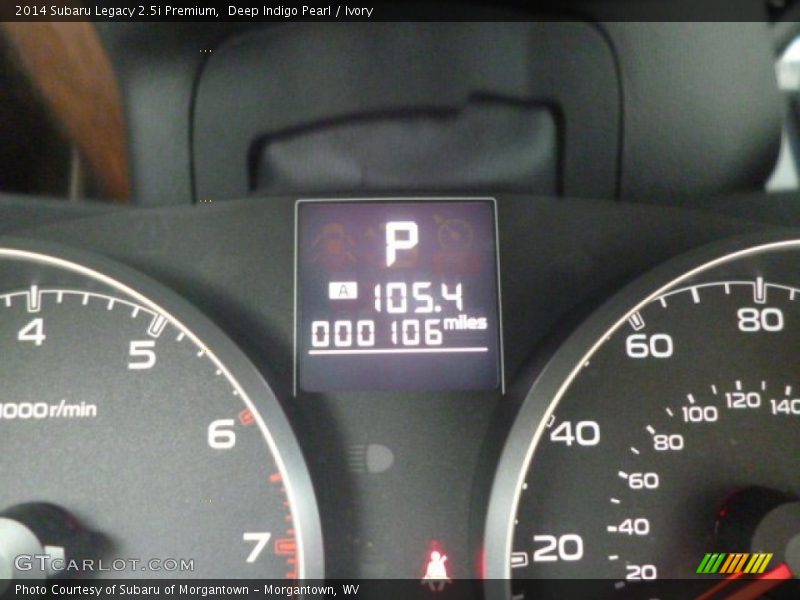 Deep Indigo Pearl / Ivory 2014 Subaru Legacy 2.5i Premium