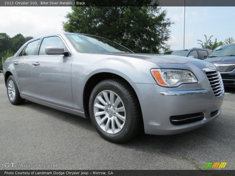 Billet Silver Metallic / Black 2013 Chrysler 300