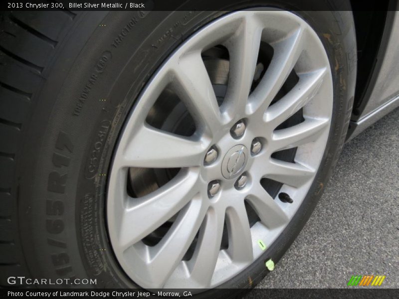 Billet Silver Metallic / Black 2013 Chrysler 300