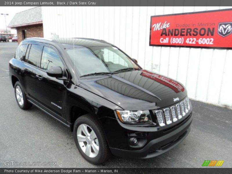 Black / Dark Slate Gray 2014 Jeep Compass Latitude