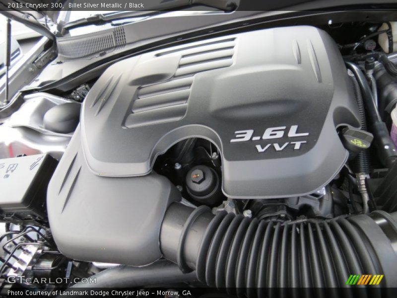 Billet Silver Metallic / Black 2013 Chrysler 300