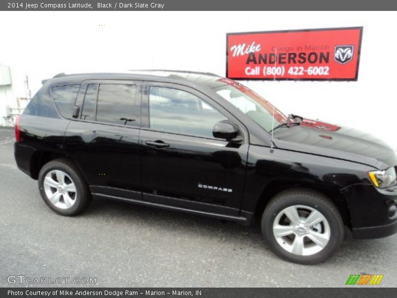 Black / Dark Slate Gray 2014 Jeep Compass Latitude
