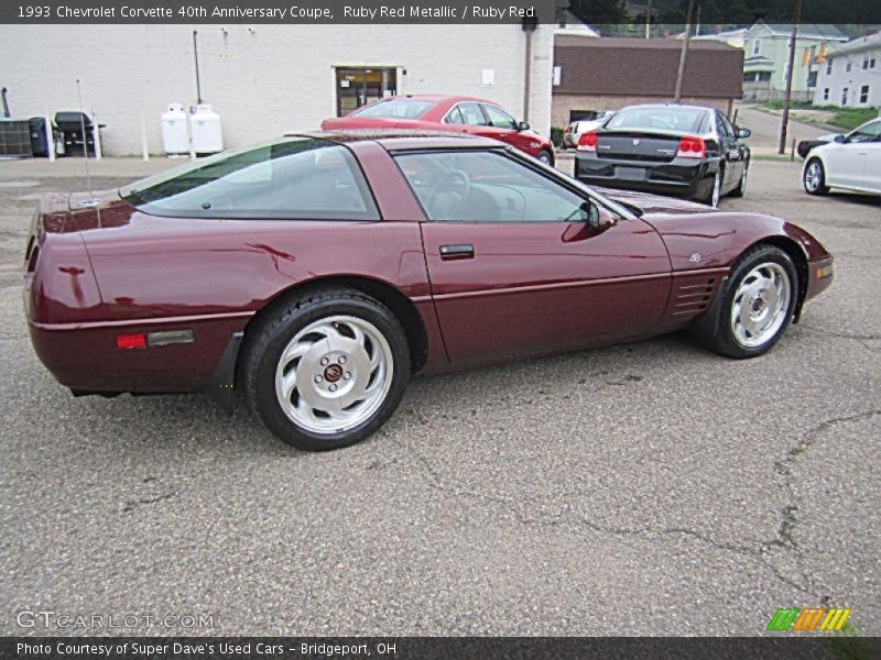  1993 Corvette 40th Anniversary Coupe Ruby Red Metallic