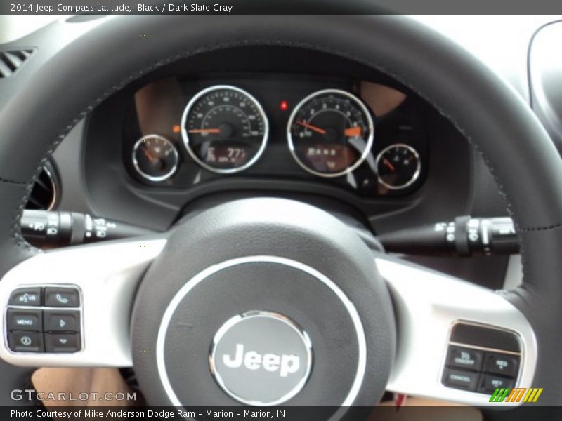 Black / Dark Slate Gray 2014 Jeep Compass Latitude