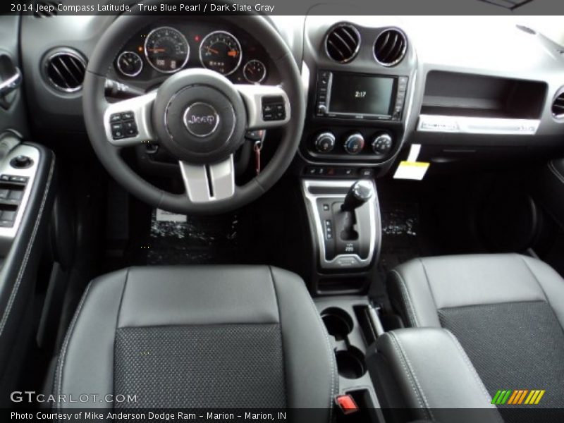 Dashboard of 2014 Compass Latitude