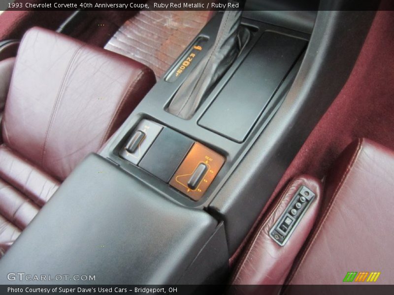Ruby Red Metallic / Ruby Red 1993 Chevrolet Corvette 40th Anniversary Coupe