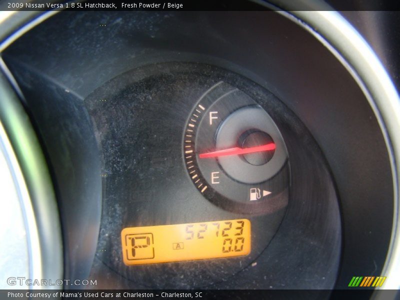 Fresh Powder / Beige 2009 Nissan Versa 1.8 SL Hatchback