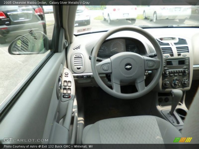 Galaxy Silver Metallic / Gray 2005 Chevrolet Malibu Sedan