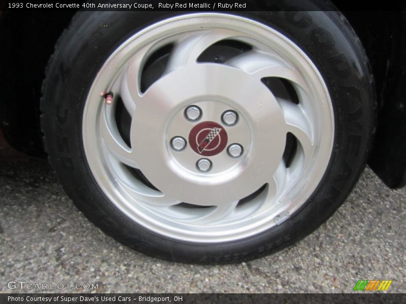 Ruby Red Metallic / Ruby Red 1993 Chevrolet Corvette 40th Anniversary Coupe