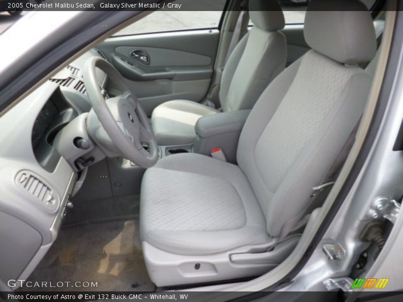 Galaxy Silver Metallic / Gray 2005 Chevrolet Malibu Sedan