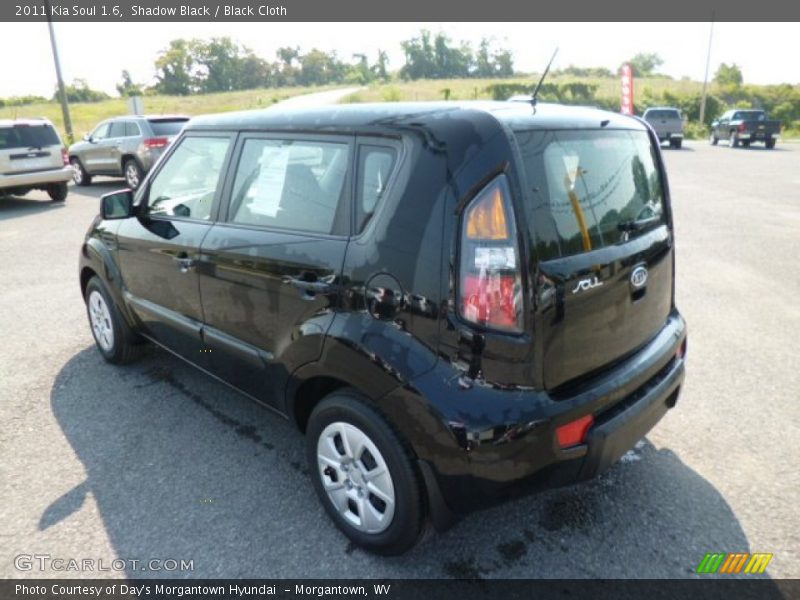 Shadow Black / Black Cloth 2011 Kia Soul 1.6