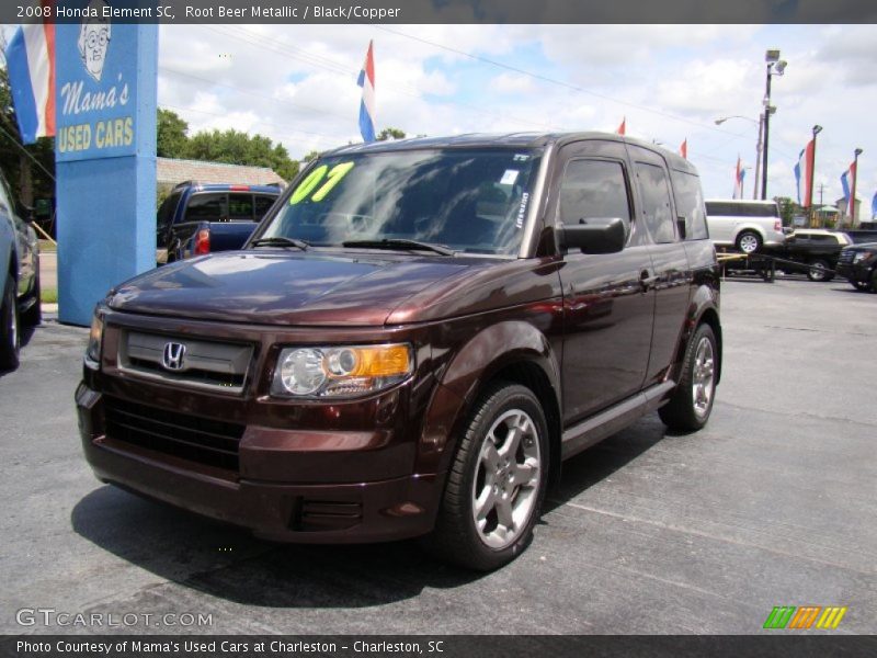 Root Beer Metallic / Black/Copper 2008 Honda Element SC