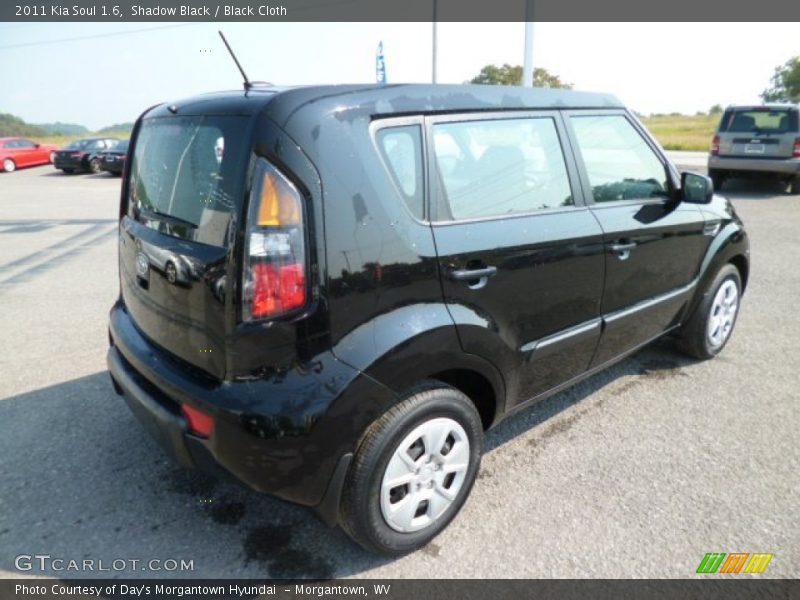 Shadow Black / Black Cloth 2011 Kia Soul 1.6