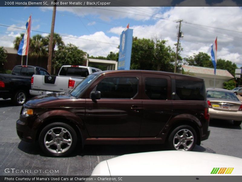 Root Beer Metallic / Black/Copper 2008 Honda Element SC