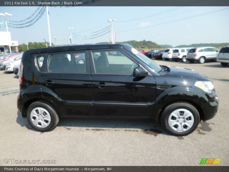 Shadow Black / Black Cloth 2011 Kia Soul 1.6