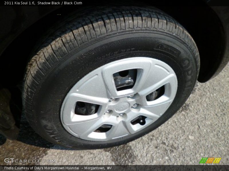 Shadow Black / Black Cloth 2011 Kia Soul 1.6