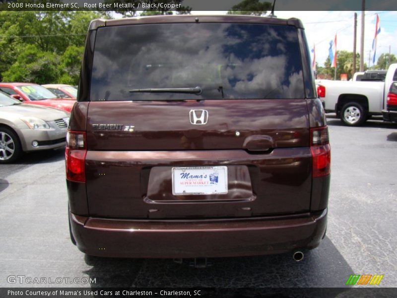 Root Beer Metallic / Black/Copper 2008 Honda Element SC