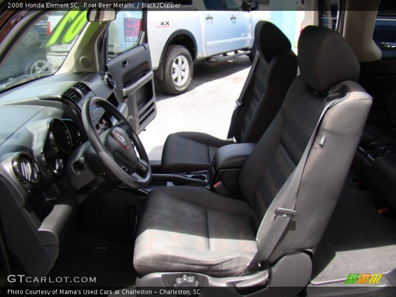 Root Beer Metallic / Black/Copper 2008 Honda Element SC