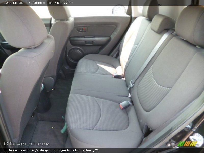 Shadow Black / Black Cloth 2011 Kia Soul 1.6