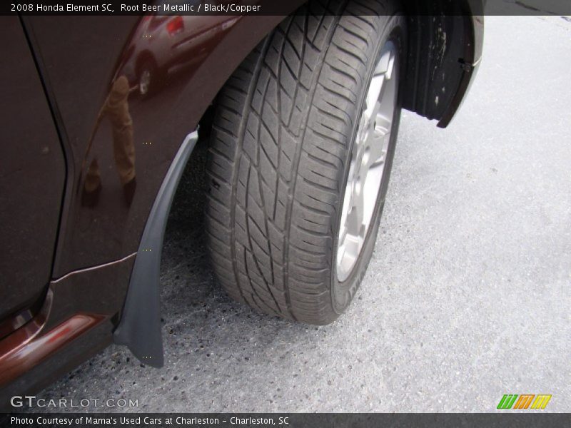 Root Beer Metallic / Black/Copper 2008 Honda Element SC