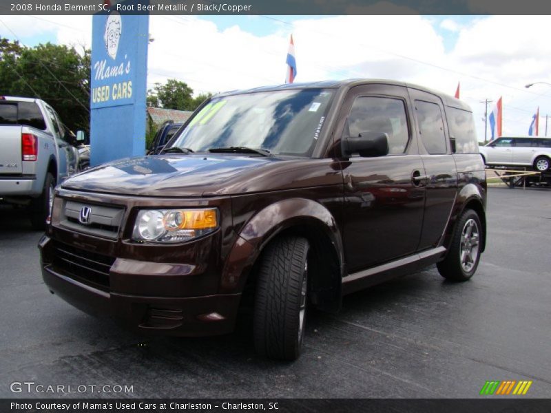 Root Beer Metallic / Black/Copper 2008 Honda Element SC