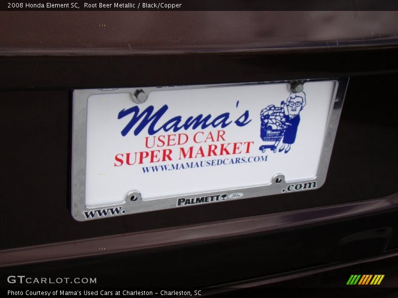 Root Beer Metallic / Black/Copper 2008 Honda Element SC