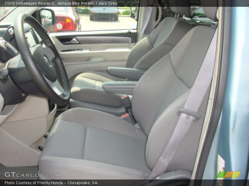 Antigua Blue Metallic / Aero Grey 2009 Volkswagen Routan S