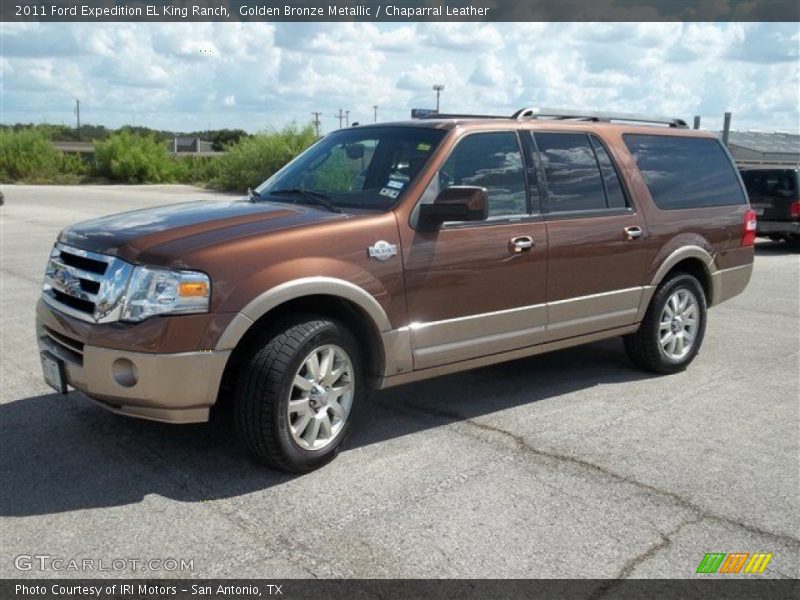 Golden Bronze Metallic / Chaparral Leather 2011 Ford Expedition EL King Ranch