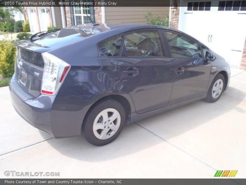 Winter Gray Metallic / Misty Gray 2010 Toyota Prius Hybrid III