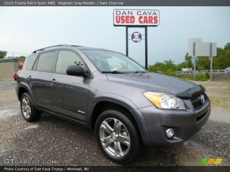 Magnetic Gray Metallic / Dark Charcoal 2010 Toyota RAV4 Sport 4WD
