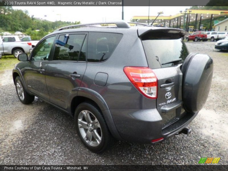 Magnetic Gray Metallic / Dark Charcoal 2010 Toyota RAV4 Sport 4WD