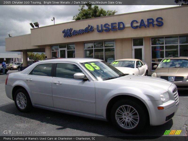 Bright Silver Metallic / Dark Slate Gray/Medium Slate Gray 2005 Chrysler 300 Touring