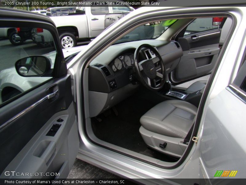 Bright Silver Metallic / Dark Slate Gray/Medium Slate Gray 2005 Chrysler 300 Touring