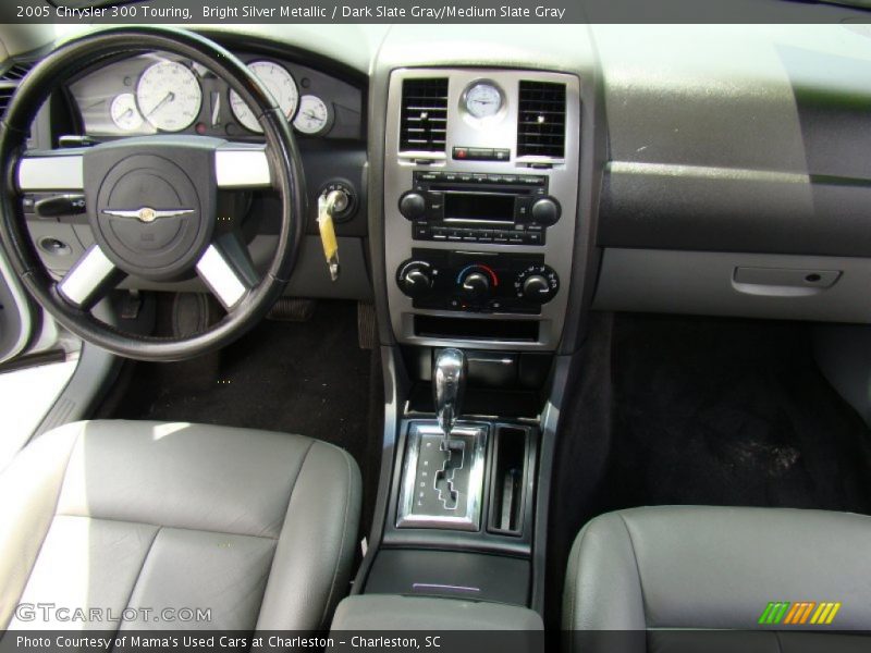 Bright Silver Metallic / Dark Slate Gray/Medium Slate Gray 2005 Chrysler 300 Touring