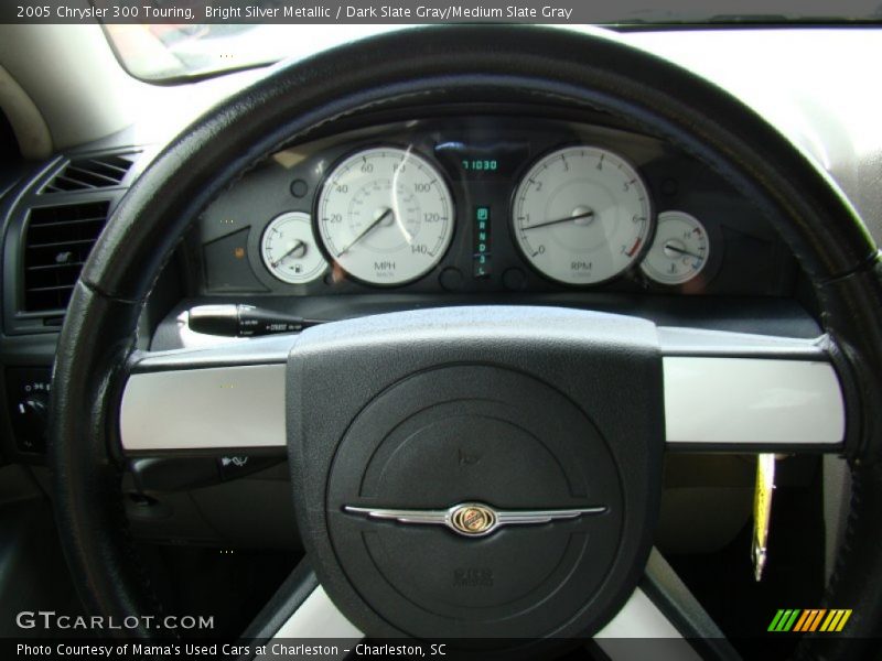 Bright Silver Metallic / Dark Slate Gray/Medium Slate Gray 2005 Chrysler 300 Touring
