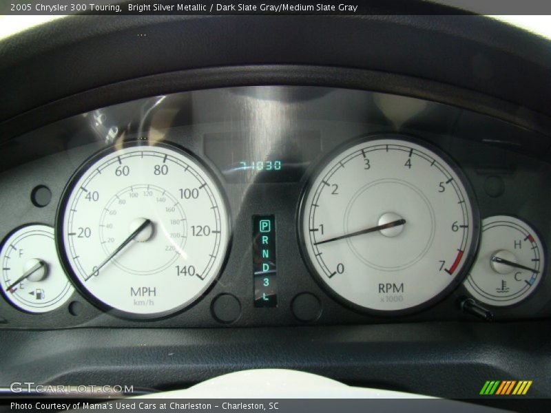 Bright Silver Metallic / Dark Slate Gray/Medium Slate Gray 2005 Chrysler 300 Touring