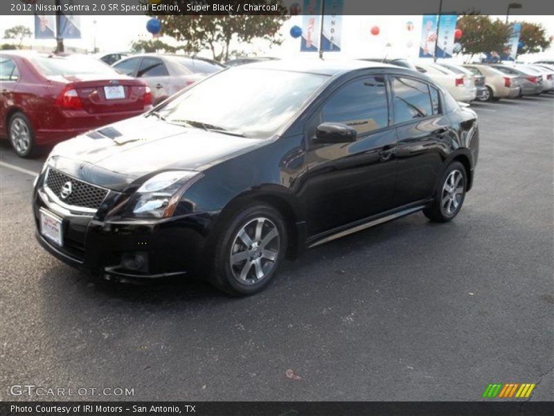 Super Black / Charcoal 2012 Nissan Sentra 2.0 SR Special Edition
