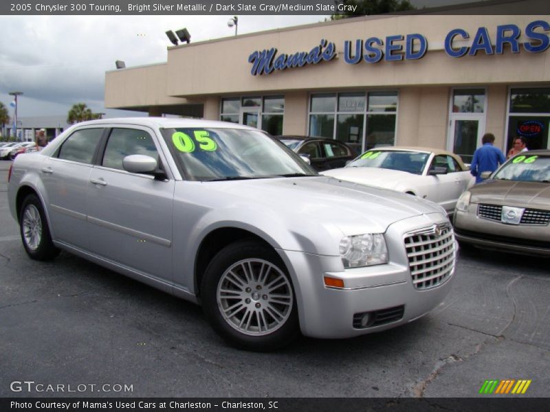 Bright Silver Metallic / Dark Slate Gray/Medium Slate Gray 2005 Chrysler 300 Touring
