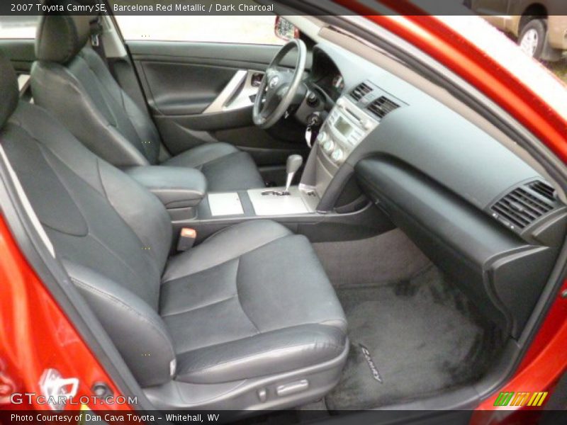 Barcelona Red Metallic / Dark Charcoal 2007 Toyota Camry SE