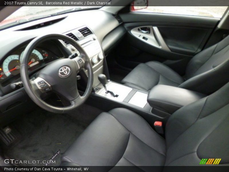 Barcelona Red Metallic / Dark Charcoal 2007 Toyota Camry SE