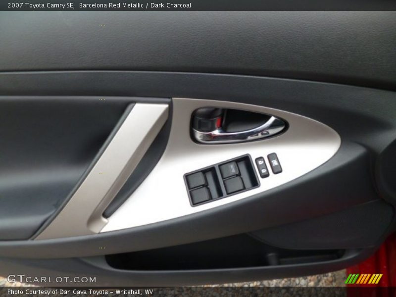 Barcelona Red Metallic / Dark Charcoal 2007 Toyota Camry SE