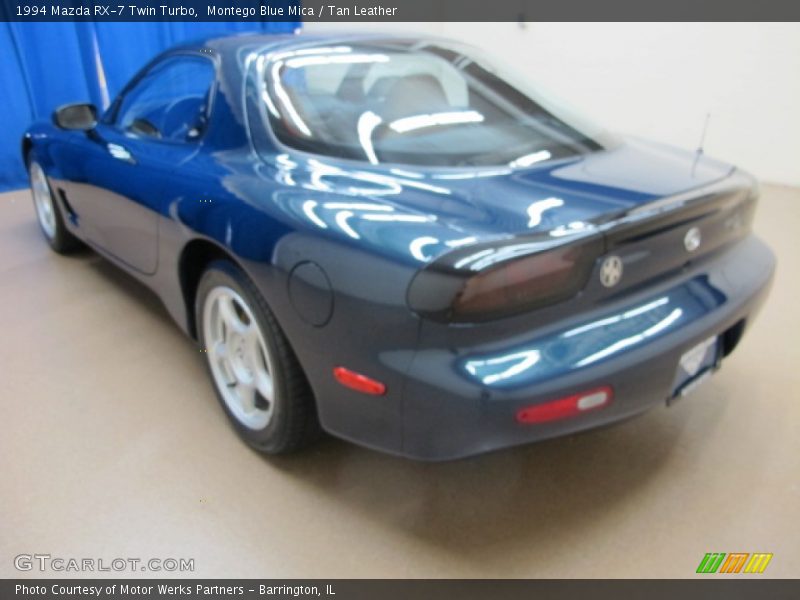 Montego Blue Mica / Tan Leather 1994 Mazda RX-7 Twin Turbo