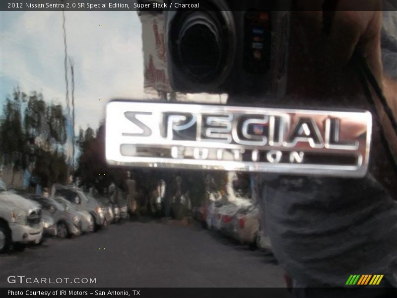 Super Black / Charcoal 2012 Nissan Sentra 2.0 SR Special Edition