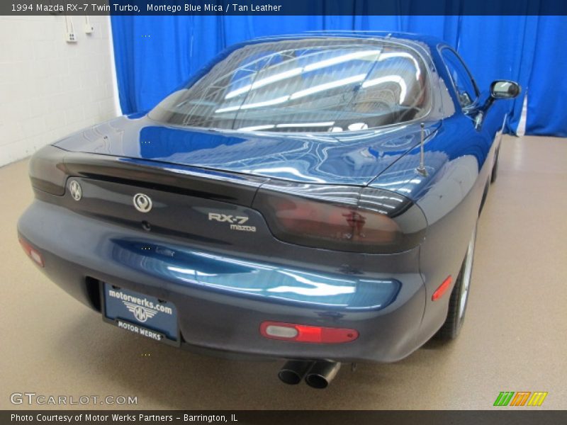 Montego Blue Mica / Tan Leather 1994 Mazda RX-7 Twin Turbo