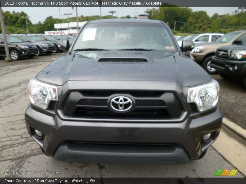 Magnetic Gray Metallic / Graphite 2013 Toyota Tacoma V6 TRD Sport Access Cab 4x4